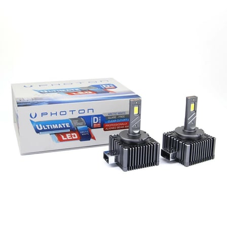 VAUXHALL Astra 2012-2015 ile uyumlu Photon Ultimate D1S LED 6000 Kelvin 19000 Lümen