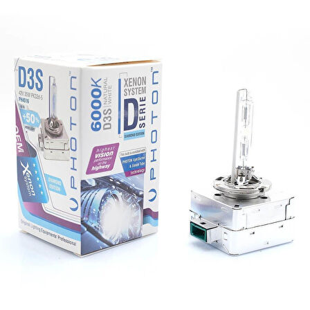 AUDI Q7 2015- ile uyumlu Photon D3S XENON 6000 Kelvin %50 Fazla ışık 1 Adet