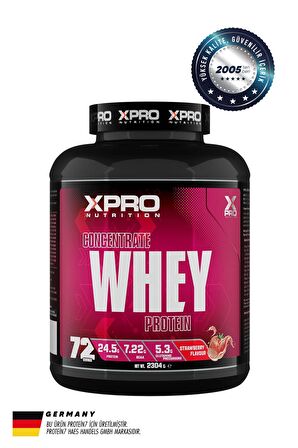 Whey Protein Tozu 2304gr - Çilek Aromalı