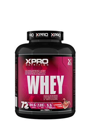 Whey Protein Tozu 2304gr - Çilek Aromalı