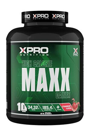 Xpro Maxx Gainer Karbonhidrat Tozu 2500gr Çilek