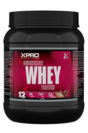 Concentrate Whey Protein Tozu 384 gr - Çikolata Aromalı