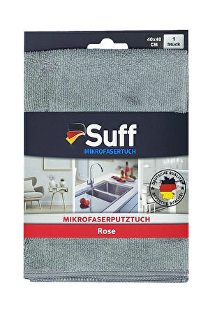 Gül Mikrofiber Bez/ Genel Temizlik Bezi 40x40cm ( 1 Adet )