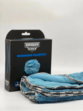 Euphrate Mikrofiber Oto Kurulama ve Temizlik Alman Tank Bezi 75x55 cm. Renk: Mavi 750 GSM