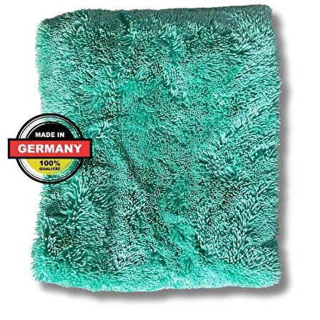 Euphrate Mikrofiber Oto Kurulama ve Temizlik Alman Tank Bezi 75x55 cm. Renk: Yeşil 750 GSM