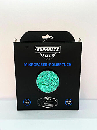 Euphrate Mikrofiber Oto Kurulama ve Temizlik Alman Tank Bezi 75x55 cm. Renk: Yeşil 750 GSM