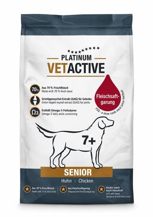 Platinum Vetactive Senior Tavuklu Yaşlı Köpek Maması 1.5 Kg