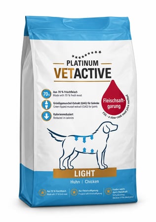Platinum Vetactive Light Tavuklu Yetişkin Köpek Maması 1.5 Kg