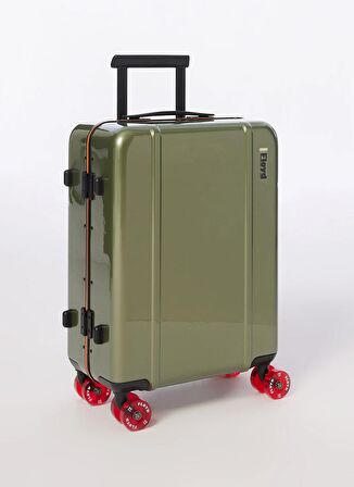 Floyd Yeşil Unisex 39x55x23 cm Çekçekli Sert Valiz Cabin - Vegas Green