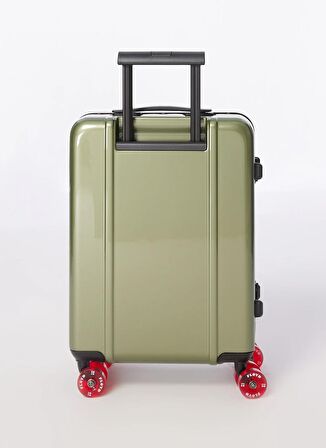 Floyd Yeşil Unisex 39x55x23 cm Çekçekli Sert Valiz Cabin - Vegas Green