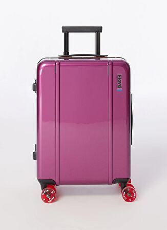 Floyd Mor Unisex 39x55x23 cm Çekçekli Sert Valiz Cabin - Magic Purple