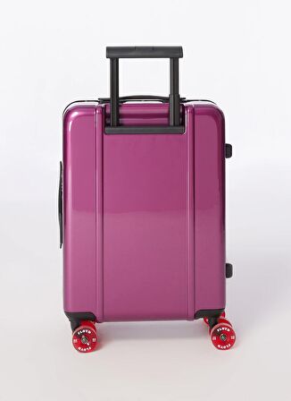 Floyd Mor Unisex 39x55x23 cm Çekçekli Sert Valiz Cabin - Magic Purple