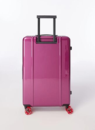 Floyd Mor Unisex 45x70x25 cm Çekçekli Sert Valiz Check In - Magic Purple