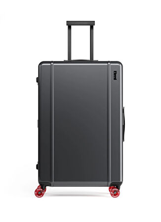 Floyd Antrasit Çekçekli Sert Valiz Floyd Trunk, tarmac grey