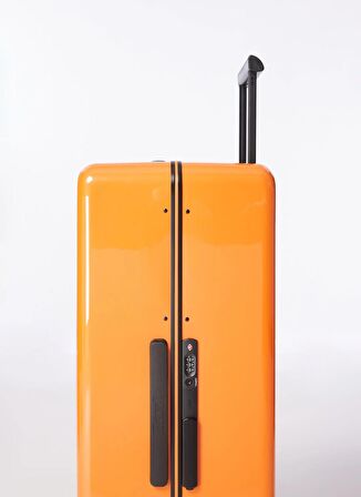 Floyd Turuncu Unisex 50,5x78x29 cm Çekçekli Sert Valiz Trunk - Hot Orange