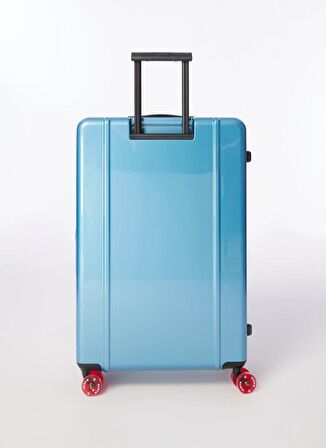 Floyd Mavi Unisex 50,5x78x29 cm Çekçekli Sert Valiz Trunk - Pacific Blue