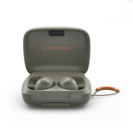 Sennheiser Momentum Sport Bluetooth 5.2, Adaptif ANC, Kalp Atış ve Vücut Sıcaklığı Sensörü, 10mm Sürücü, IP55 Suya ve Toza Dayanıklı, 24 Saat Pil Ömrü, Kablosuz Kulak İçi Spor Kulaklık – Yeşil