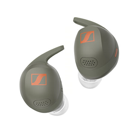 Sennheiser Momentum Sport Bluetooth 5.2, Adaptif ANC, Kalp Atış ve Vücut Sıcaklığı Sensörü, 10mm Sürücü, IP55 Suya ve Toza Dayanıklı, 24 Saat Pil Ömrü, Kablosuz Kulak İçi Spor Kulaklık – Yeşil