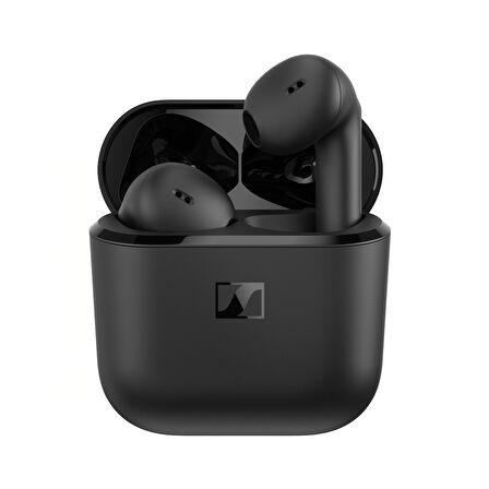 Sennheiser Accentum Open True Wireless 11 mm Dinamik Sürücü, 28 Saat Pil Ömrü, IPX4 Su Sıçramalarına Dayanıklı, Kablosuz Kulak İçi Kulaklık – Siyah