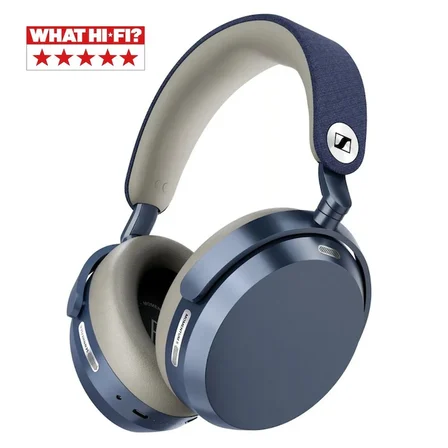 Sennheiser MOMENTUM 5 Wireless Bluetooth 5.4, Hibrit Adaptif ANC, aptX Lossless, Dolby Atmos, 42 mm Sürücü, 57 Saat Pil, LDAC Destekli Kablosuz Kulak Üstü Kulaklık