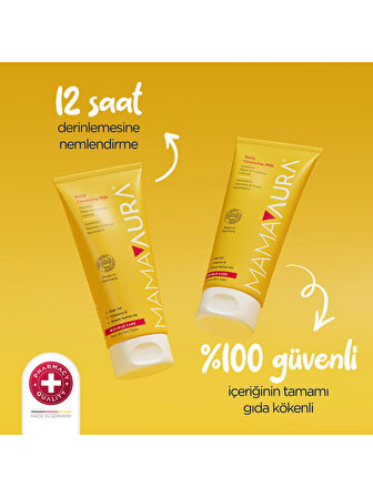 Mamaaura Bebekler Için Durulama Gerektirmeyen Temizleme Sütü - Baby Cleansing Milk 200 ml