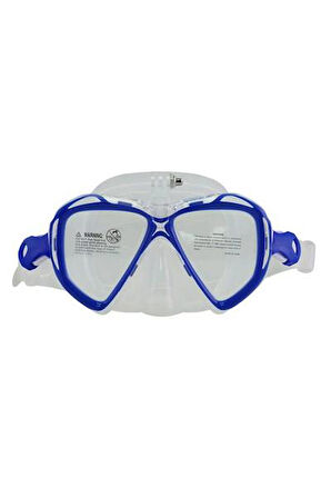 Speedo SOL25001-AQWH Au Dual Lenses Mask With Camera Mount Unisex Yüzücü Gözlüğü