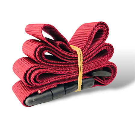 Premium Bordo Renk Valiz Kemeri 1 adet 2,5 cm