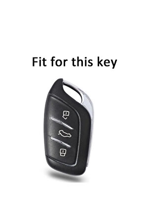 MG E-HS EHS Anahtar Koruma Kılıfı Beyaz Gümüş