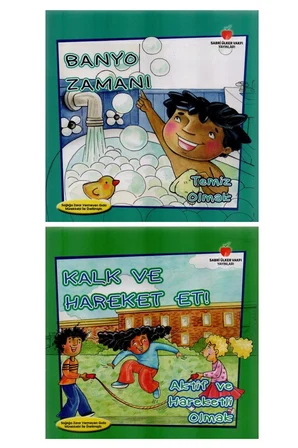 Banyo Zamanı-kalk Ve Hareket Et- 2 Kitap Set