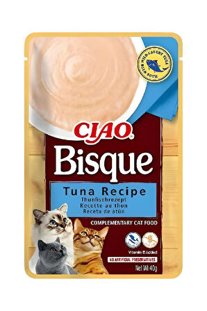 Inaba Ciao Churu Bisque Ton Balıklı Kedi Ödül Kreması 40 Gr