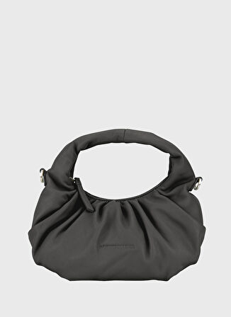 Siyah Kadın 28x25x9 Deri Omuz Çantası GRETI SILKY1001