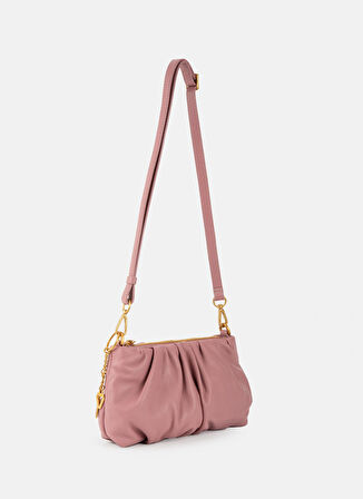 Gül Kurusu Kadın 27x14x6 Deri Çapraz Çanta LINA SILKY9009