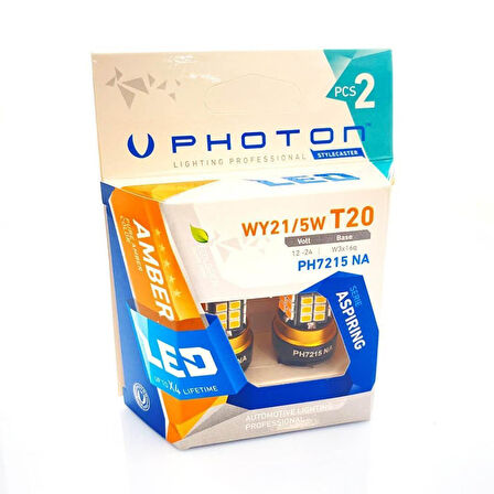 Photon T20 21/5W Can-Bus Amber Led PH7215 NA