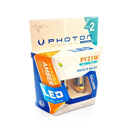 Photon P21W Tek Duy Led Amber (Turuncu) Exclusive Serisi PH7219 NA EX