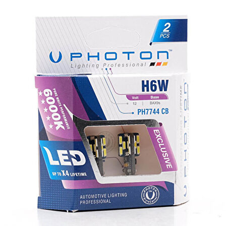 Photon H6W Led 12-24V Kısa  PH7744 C