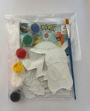 3D Pokemon Boyama Seti