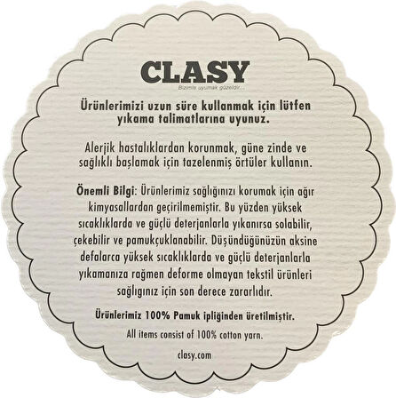 Clasy Ranforce %100 Pamuk 2 Adet Yastık Kılıfı Çizgili Desenli Gri