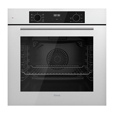 Ferre Flowart Lumora Pro Beyaz 3'lü Ankastre Set ( QBL63CB-CS206-D064 )