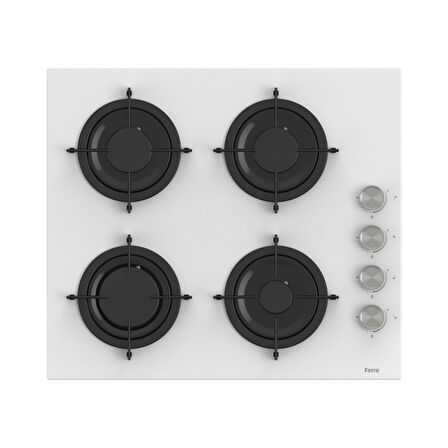 Ferre Flowart Lumora Pro Beyaz 3'lü Ankastre Set ( QBL63CB-CS206-D064 )