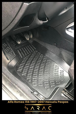 Rizline Alfa Romeo 156 2007 Model  3D Havuzlu Paspas