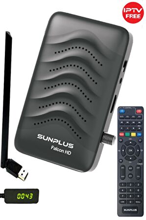 Sunplus Astra Falcon Çanaksız Tv Full Hd Akıllı Kumanda Sinema Paketili Uydu Alıcısı Wifi Anten Hediyeli