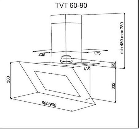 Teka Siyah İndüksiyonlu Ankastre Set (TVT 60.1 Davlumbaz - IZS 65600 İndüksiyonlu Ocak- STEAKMASTER Fırın )