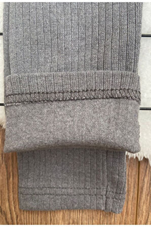 Fitilli Şardonlu Çocuk Tayt 2'li Takım