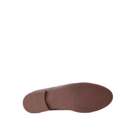 KADIN SÜET PENNY LOAFER BABET AYAKKABI SİYAH - HOBBY MB262150S