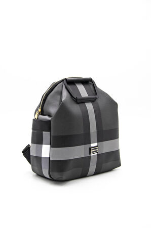 Kadın  771-42702 SİLVER POLO SIRT ÇANTASI M129 SİYAH-MAT SİYAH