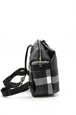 Kadın  771-42702 SİLVER POLO SIRT ÇANTASI M129 SİYAH-MAT SİYAH