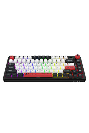 AK820 MAX PLUS-Hot-Swap-Dinamik RGB Mekanik Oyun Klavyesi Mute Switch-TFT Ekran