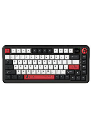 AK820 MAX PLUS-Hot-Swap-Dinamik RGB Mekanik Oyun Klavyesi Mute Switch-TFT Ekran