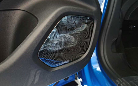 Peugeot 2008 Hoparlör Kaplama Siyah