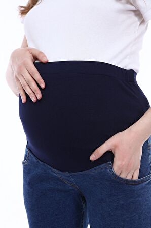 IŞŞIL 5003-Anne Boru Paç Hamile Kot Pantolon